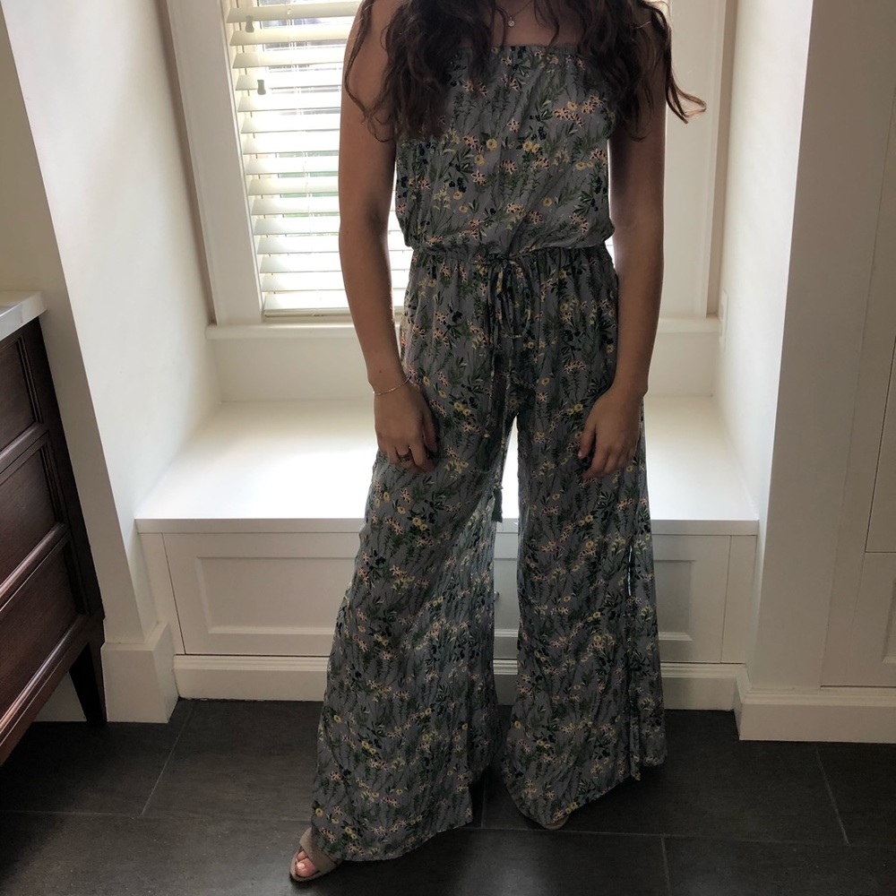 Floral jumpsuit